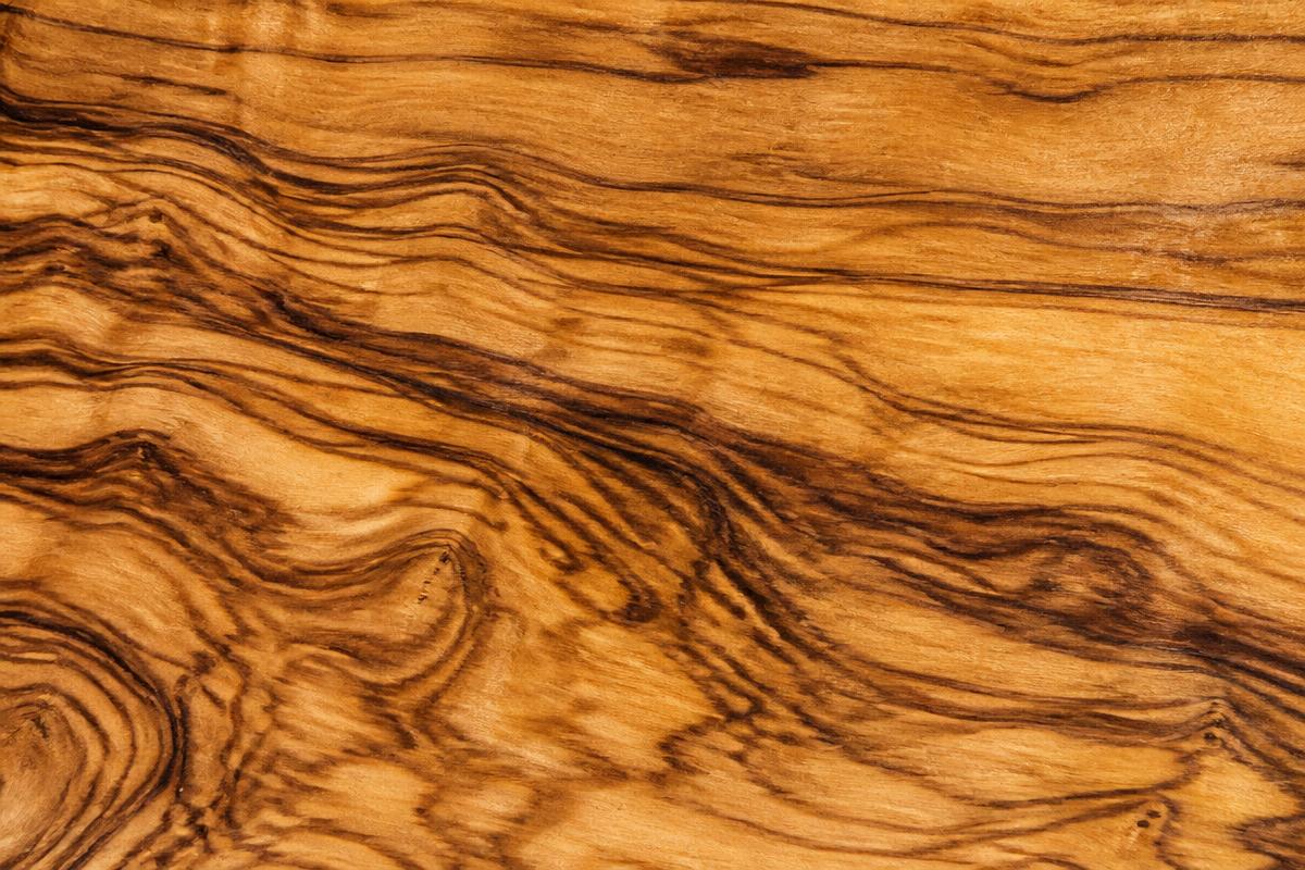Grain and colour of Wild Olive (Olea europaea subsp. cuspidata) hardwood